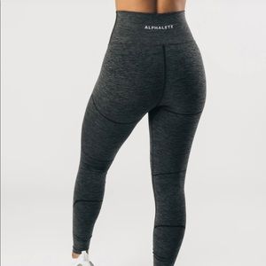 Brand new in packaging Alphalete leggings. Powder Grey.